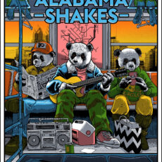 ALABAMA SHAKES- Philly poster by Doyle!